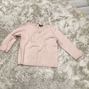Caroll 100% cashmere Light Pink Sweater